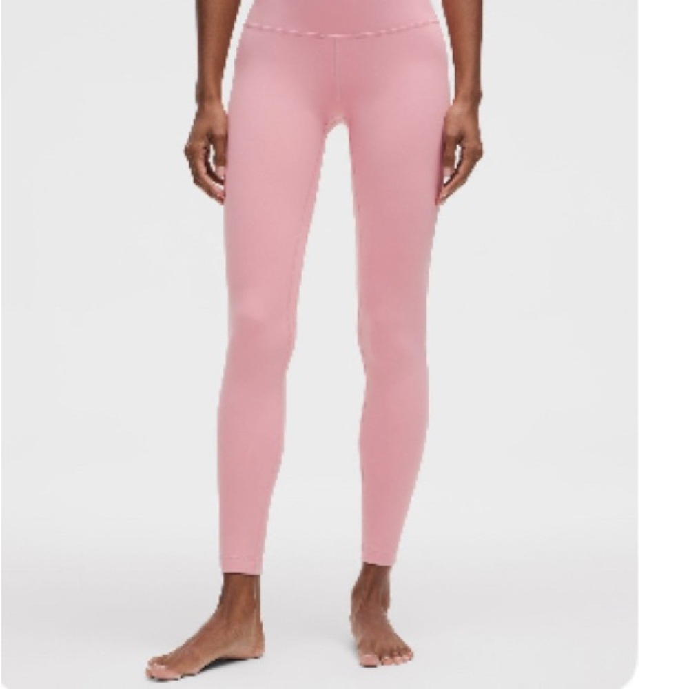 Lululemon Athletica Soft Pink Leggings